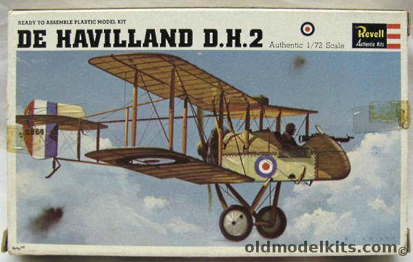 Revell 1/72 De Havilland DH-2 - (D.H.2), H643-50 plastic model kit